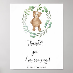 Bear \ Tack för att du kom hit och Poster