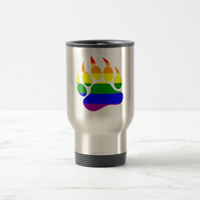 Bear Tass Rainbow Flagga Neat&Clean look -Resemugg Resemugg (Center)