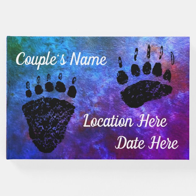 Bear Tassar Blue - Guest Bok (Framsida)