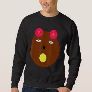 Bear Ugly Kärlek Family Animals Ger Lång Ärmad Tröja