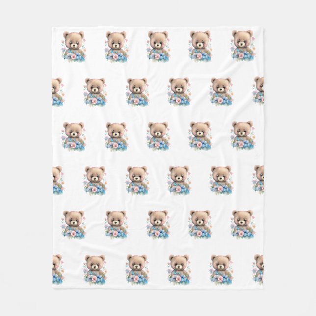 Bear Unge Fleecefilt (Framsidan)