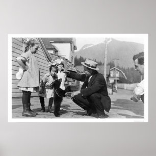 Bear Unge Showoff Alaska 1915 Poster
