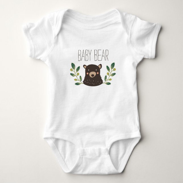 Bear Unge T-shirt (Framsida)