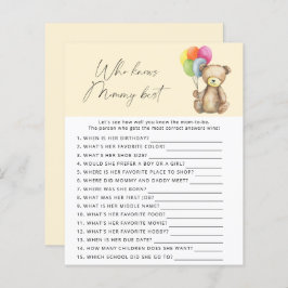 Bear - Vem vet vad mamman är bäst