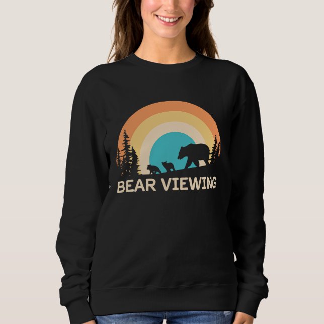 Bear Viewing in Zoo National Park or Alaska Cruise T Shirt (Framsida)