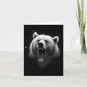 Bear Vintage Arg Grizzly Bear Hiking Camping Roa Kort