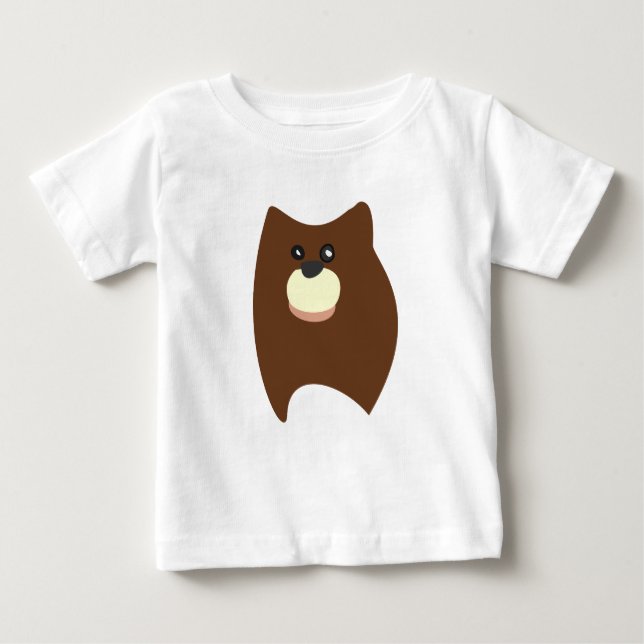 Bear Walking T Shirt (Framsida)