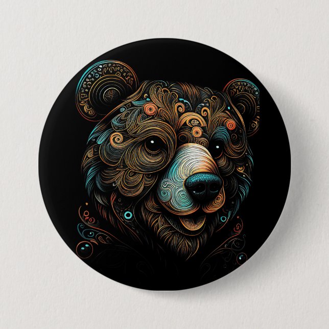 Bear Wildlife Knapp (Framsida)