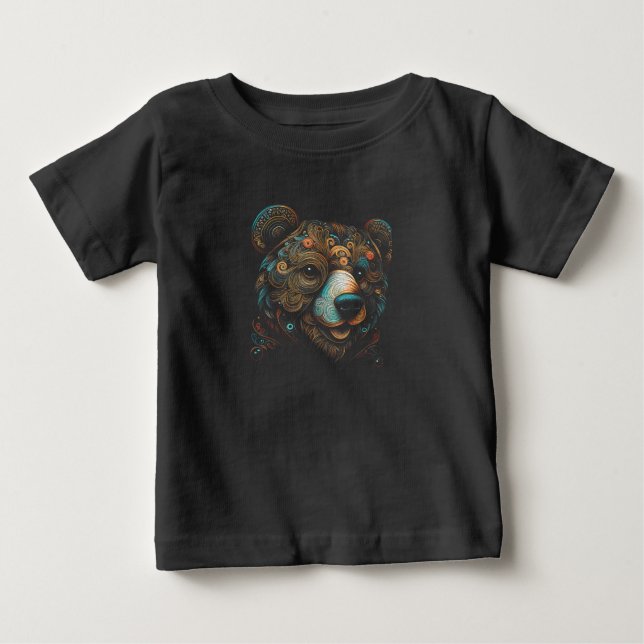 Bear Wildlife T Shirt (Framsida)