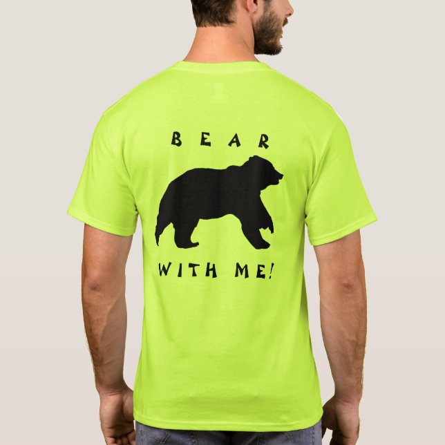 Bear with Me Manar-Shirt T Shirt (Baksida)