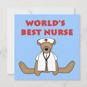 Bear World's Best Nurse T-shirts and Gifts