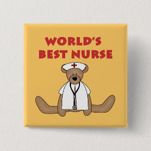 Bear World's Best Nurse T-shirts and Gifts Knapp