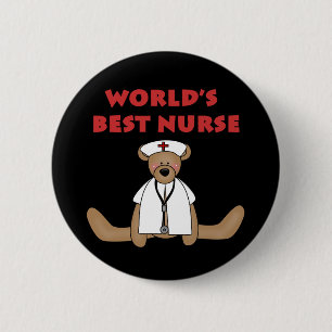 Bear World's Best Nurse T-shirts and Gifts Knapp