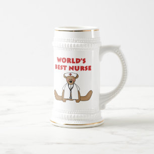 Bear World's Best Nurse T-shirts and Gifts Sejdel