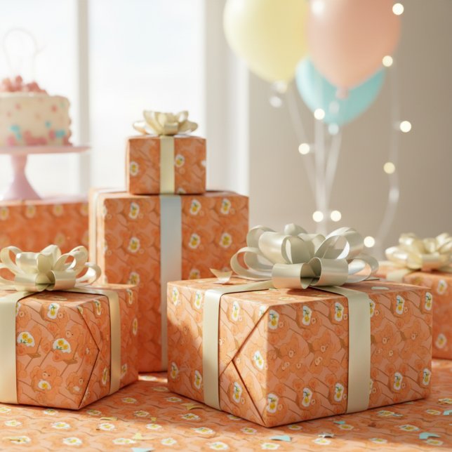 Bear Wrapping Paper Presentpapper (Skapare uppladdad)