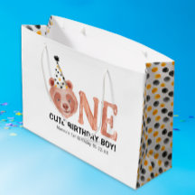 Bear-y Cute 1:a födelsedag - en cute