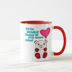Bear-y Kärlek Valentines day Mugg