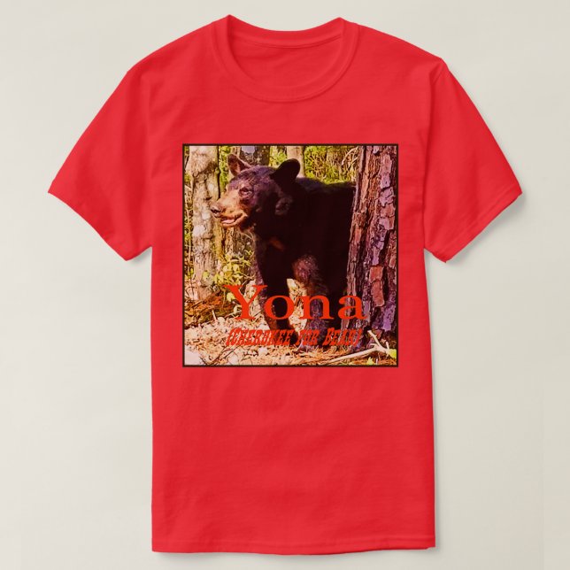BEAR YONA T SHIRT (Design framsida)