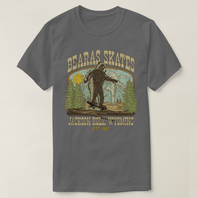 Bearas Skates 1983 T Shirt (Design framsida)