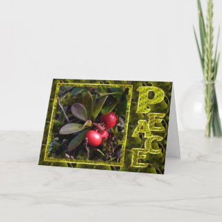 Bearberryjul, Unalaska Alaska Helgkort