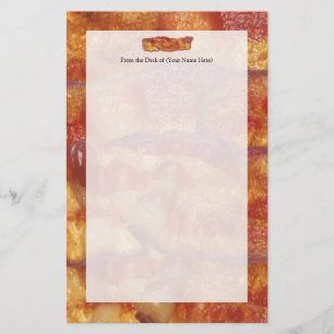 Bearbetad Baconremsa Brevpapper