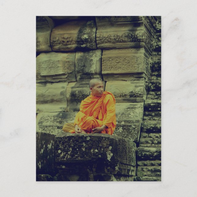 Bearbetad munk Kor Vykort (Framsida)