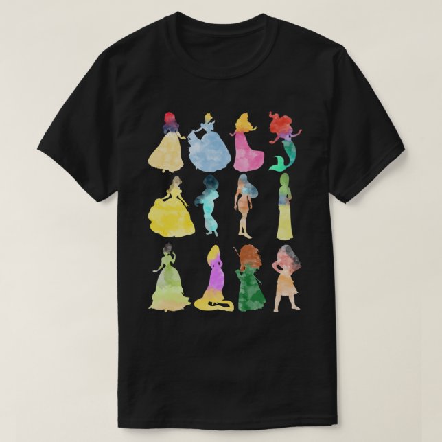 Bearbetar vattenfärgen Classic T-Shirt (Design framsida)