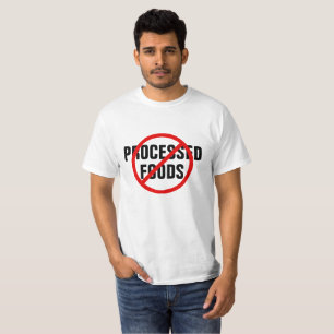 Bearbetat mat får inte skjorta t shirt