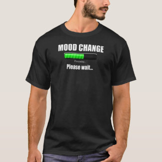 Bearbetning av ändring av sarkastiskt läge Vänta T Shirt