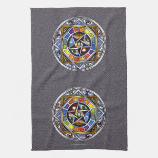 Bearbetning av Inslag Kitchen Towel Kökshandduk