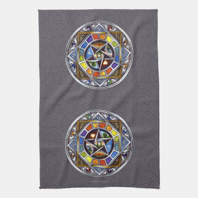Bearbetning av Inslag Kitchen Towel Kökshandduk (Vertikal)