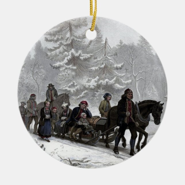 Bearbetning Julgransprydnad Keramik (Framsidan)