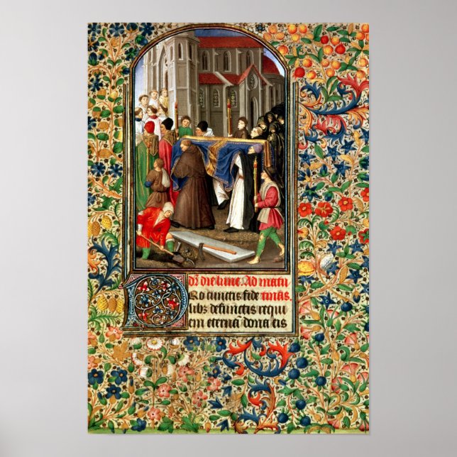 Bearbetning med gravgrävare poster (Framsidan)