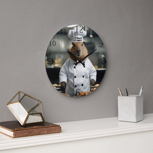 Bearbetningsprocessen: den kulinariska kapybara stor klocka (Kontor)