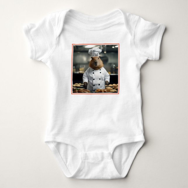 Bearbetningsprocessen: den kulinariska kapybara t shirt (Framsida)