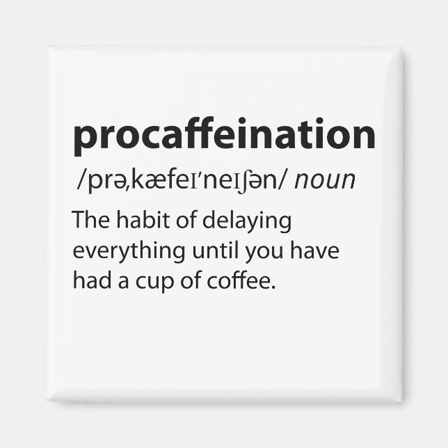 Bearbetningssfunktioner i lexikondefinition magnet (Framsidan)