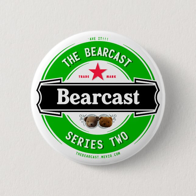 Bearcasten - emblem för serie 2 knapp (Framsida)