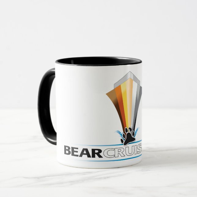 BearCruise.com Logotyp Coffee Mugg (Framsida vänster)