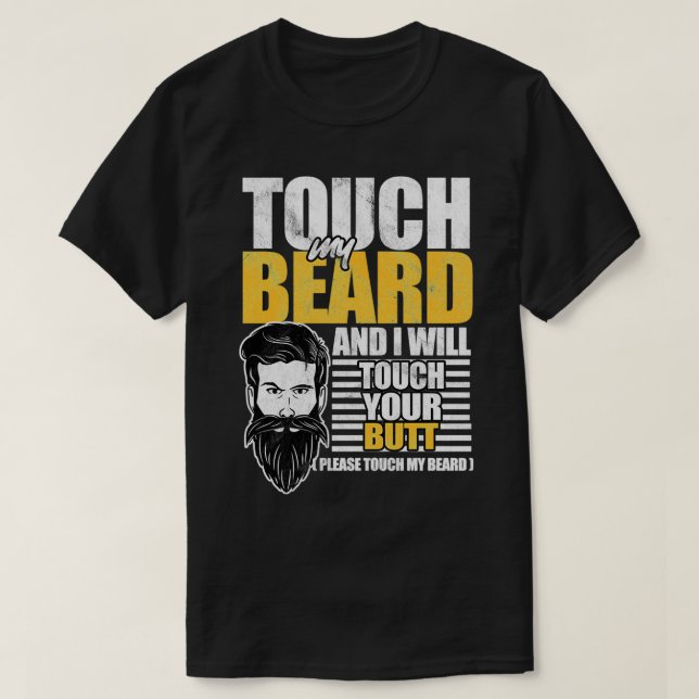 Beard 18 t shirt (Design framsida)