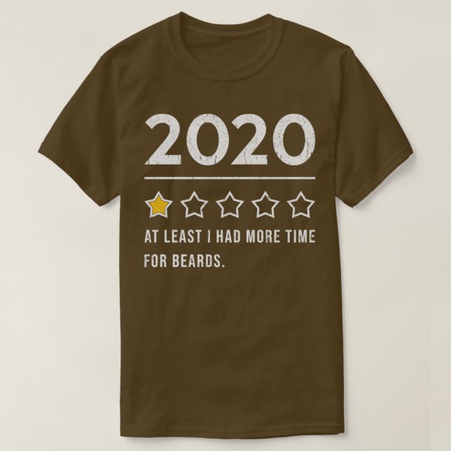 Beard 2020 t shirt (Design framsida)