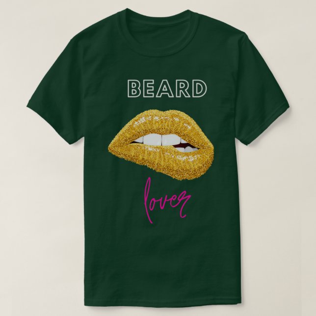 Beard Älskare 2 T Shirt (Design framsida)