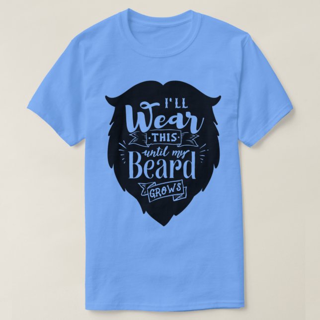 Beard Älskare Gift13 T Shirt (Design framsida)
