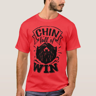 Beard Älskare Gift Chin fullt of win T Shirt
