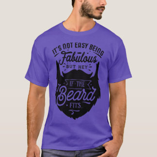 Beard Älskare Gift Fabulous Beard T Shirt