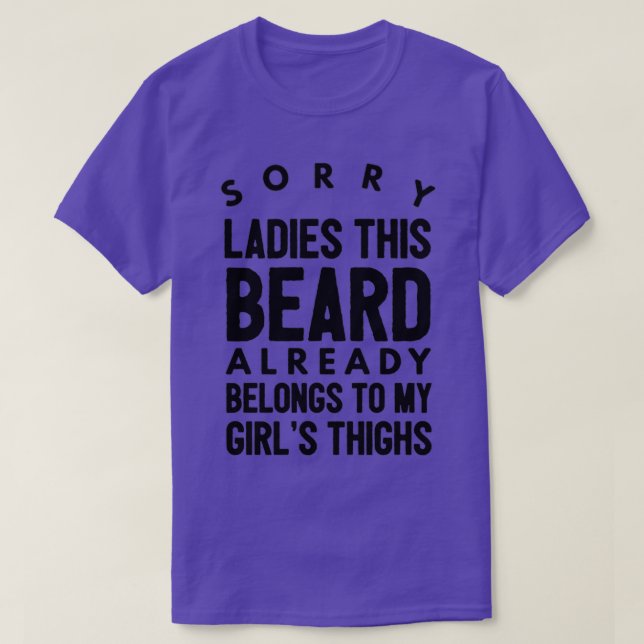 BEARD ÄLSKARE T SHIRT (Design framsida)