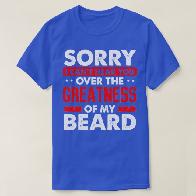 Beard Älskare Underbar Beard T Shirt (Design framsida)