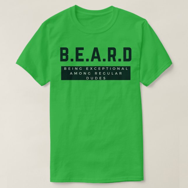 BeARD är exceptionellt bland vanliga herdes Classi T Shirt (Design framsida)
