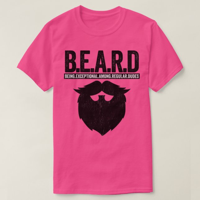 BeARD är exceptionellt bland vanliga varor 8 T Shirt (Design framsida)