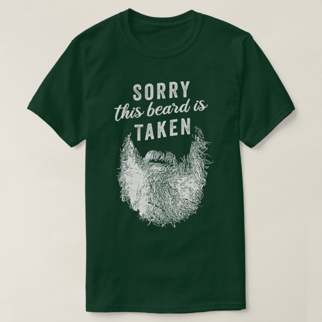 Beard är tyvärr aken Valentines day 1 T Shirt (Design framsida)