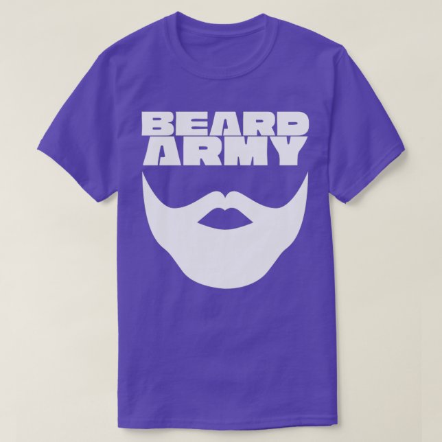 Beard Army T Shirt (Design framsida)
